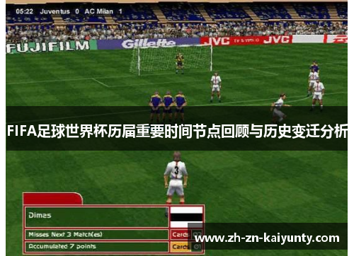 FIFA足球世界杯历届重要时间节点回顾与历史变迁分析